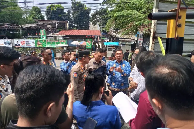 Pemkot Kembali Buka Akses Jalan Masuk Pasar Jambu Dua