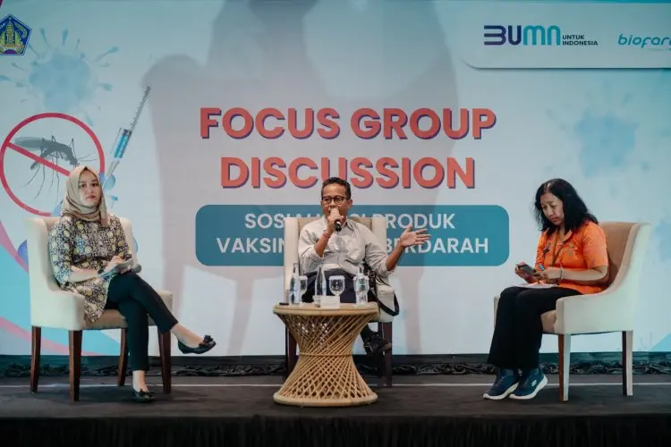 Bio Farma Selenggarakan FGD Sosialisasi Produk Vaksin Demam Berdarah