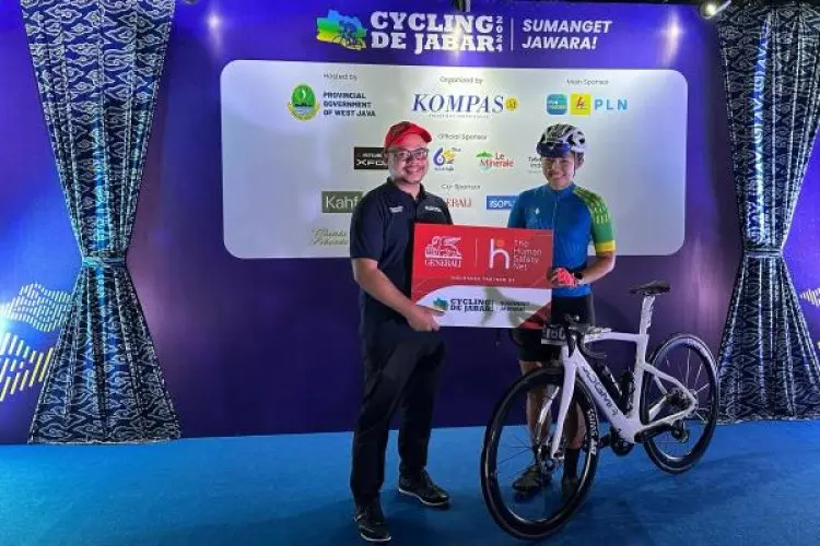 Dukung Cycling de Jabar 2024, Generali Indonesia Gaungkan Gaya Hidup Sehat dan Kurangi Emisi Karbon