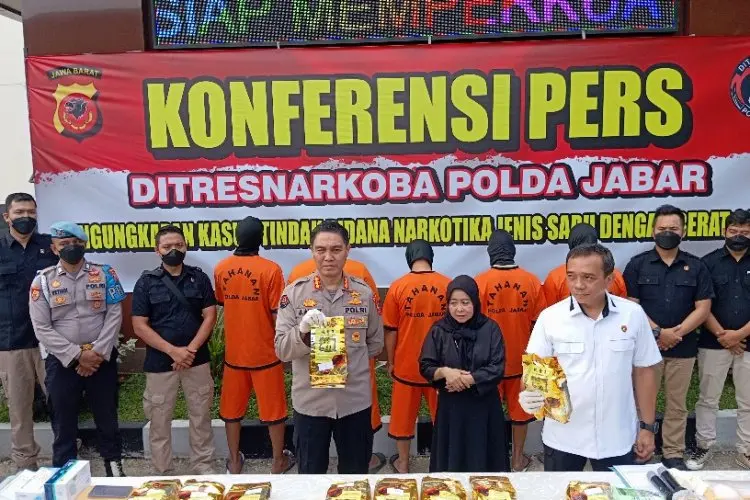 20 Kilogram Sabu Siap Edar Di Jawa Barat