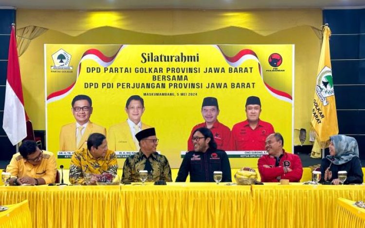 Silaturahmi ke Golkar, PDIP Jabar Buka Kans Koalisi Hadapi Pilkada 2024