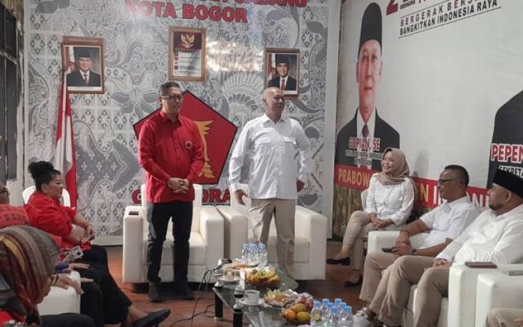PDIP dan Gerindra Siap Bangunan Koalisi Besar Merah-Putih pada Pilwalkot Bogor 2024