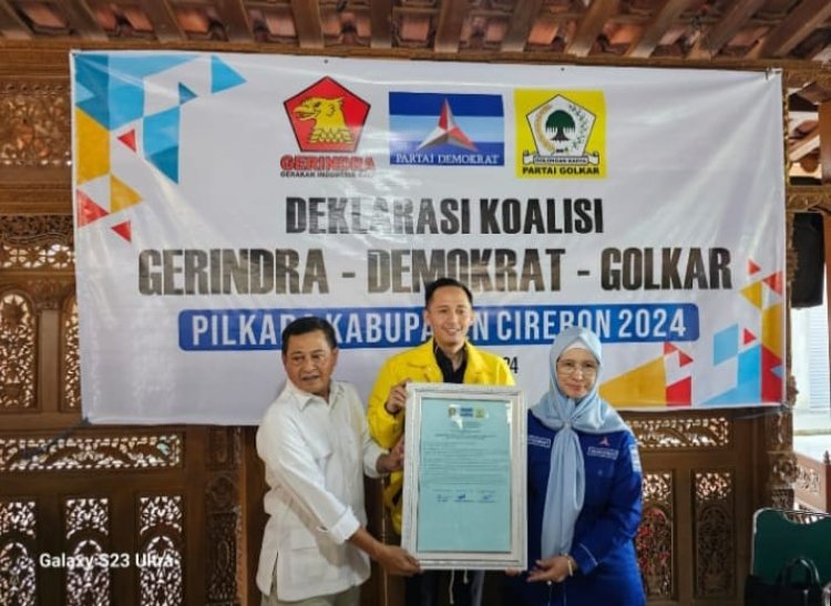 Hadapi Pilkada, Tiga Parpol Kabupaten Cirebon Sepakat Lanjutkan Koalisi Pilpres