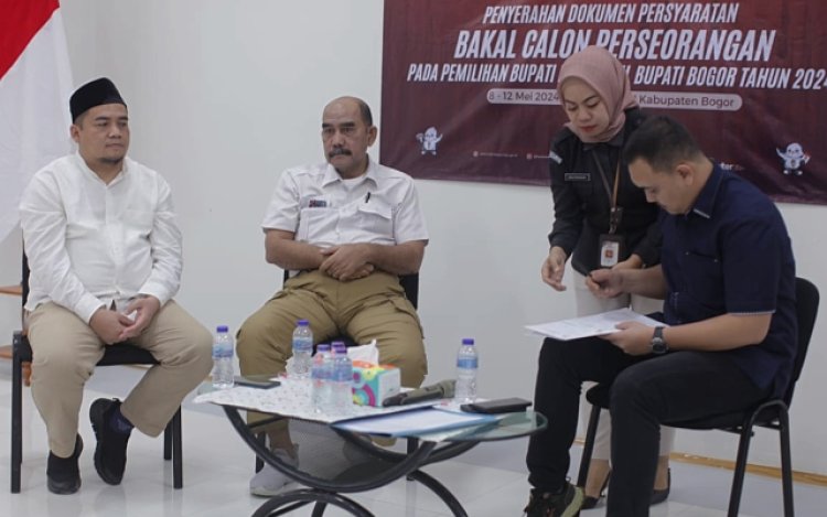 Pilbup Bogor 2024, Calon dari Jalur Perseorangan Minta Waktu Tambahan Pengunggahan Dukungan