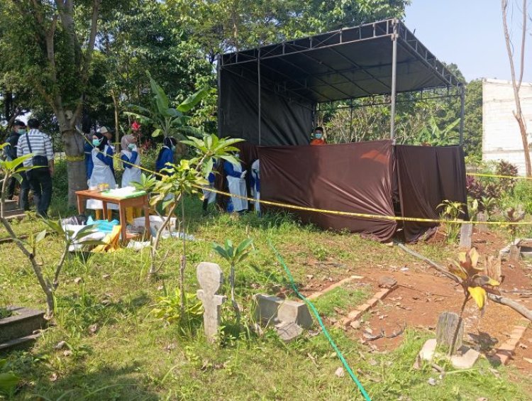 Polisi Bongkar Kuburan Pelajar Yang Tewas Dianiaya Teman Sekolahnya