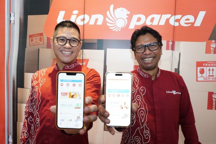 FOTO: Lion Parcel Catat Peningkatan Tonase Pengiriman Lebih Dari 50% Selama Ramadan di Bandung