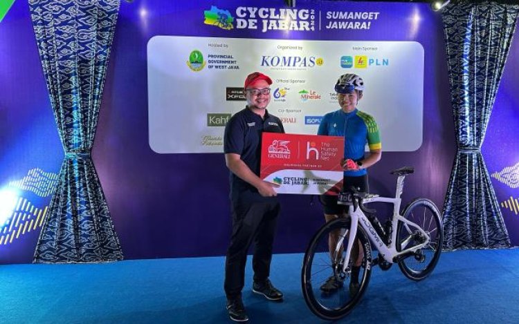 Dukung Cycling de Jabar 2024, Generali Indonesia Gaungkan Gaya Hidup Sehat dan Kurangi Emisi Karbon