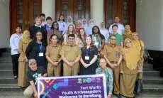 Bertukar Pengalaman, Delegasi Pemuda Fort Worth Texas Sambangi Kota Bandung