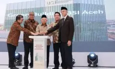 Gedung Landmark BSI Aceh Berkonsep Ramah Lingkungan Diresmikan Wapres Ma'ruf Amin 