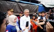 Pj Wali Kota Bandung Pastikan Ganti Kerugian Warga Pasca Pipa Air Pecah Milik Perumda Tirtawening