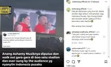 Ribut-ribut Soal Anang dan Ashanty di Akhir Laga Timnas Indonesia vs Filipina, Begini Kata Menpora Dito Ariotedjo