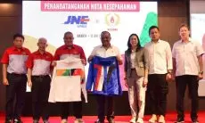 Kembangkan Olahraga Nasional, JNE dan KONI Teken MOU Terkait Layanan Logistik Event Olahraga