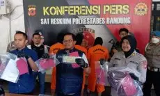 Komplotan Curanmor  Bandung Ditangkap, Satu Pelaku Ditembak