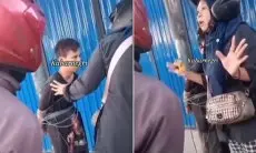 Viral Aksi Ibu-ibu Cegah Warga Main Hakim Sendiri ke Anak yang Ketahuan Mencuri di Maumere