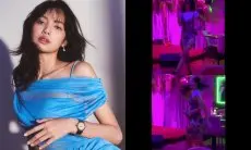 Hadiri Pesta Debut Akting 'The White Lotus' Lisa Menari Bawakan Lagu Hit BLACKPINK