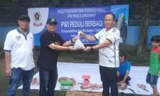 Merayakan Idul Adha 1445 H, PWI Peduli Jabar Berbagi Hewan Kurban