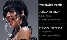 Berkat Foto Teaser untuk Comeback 'ROCKSTAR', Lisa BLACKPINK Trending di Seluruh Dunia