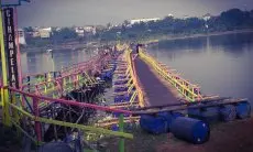 Jembatan Alfian di Batujajar Akhirnya Dibongkar, Pengelola: Kecewa, Tapi ini untuk Mengantisipasi Sampah Tersangkut