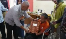 Penyandang Disabilitas Telantar di Garut Dapat Pelatihan Agar Mandiri
