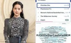 DIOR Haute Couture Show 2024 Menjadi Viral dan Trending 1 Berkat Jisoo BLACKPINK