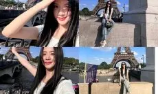 Berkunjung ke Menara Eiffel, Gaya Fashion Jisoo BLACKPINK yang Sederhana jadi Sorotan