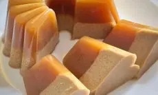 Lembut Manis Legit! Puding Santan Gula Merah Anti Gagal
