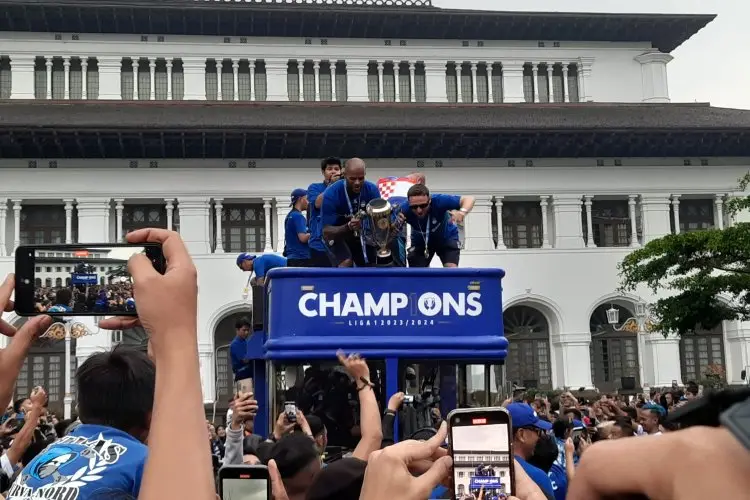Konvoi Juara Persib, Rachmat Irianto: Surprise Buat Saya