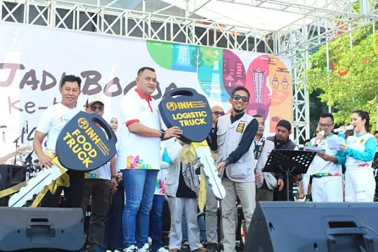 INH Berikan Kado Istimewa berupa Mobil Dapur Umum dan Logistik di HJB ke-542 Tahun