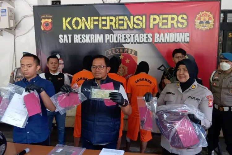 Komplotan Curanmor  Bandung Ditangkap, Satu Pelaku Ditembak