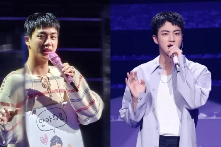Jin BTS Lakukan Fanmeeting dengan 4000 Penggemar dan 900 Ribu Penonton yang Menyaksikan Live di Weverse