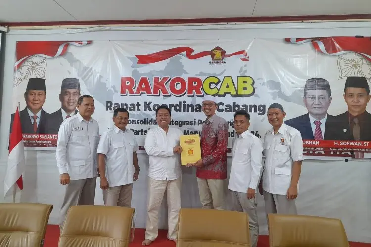 Fix! Ketua DPRD Kabupaten Cirebon M Luthfi Daftar Cabup dari Partai Gerindra