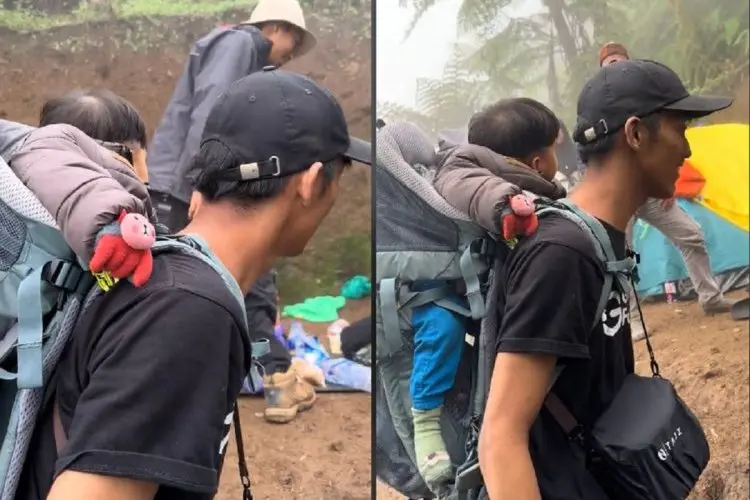 Viral Orang Tua Bawa Anaknya yang Masih 1 Tahun ke Gunung Prau, Netizen: Ngeri Hipotermia