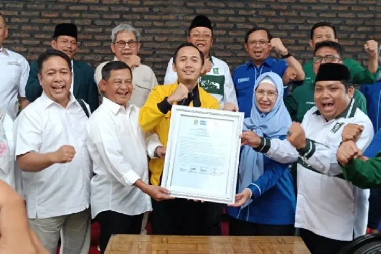 PKB Golkar Gerindra Demokrat Berkoalisi, Pilbup Cirebon 2024 Bisa Head to Head