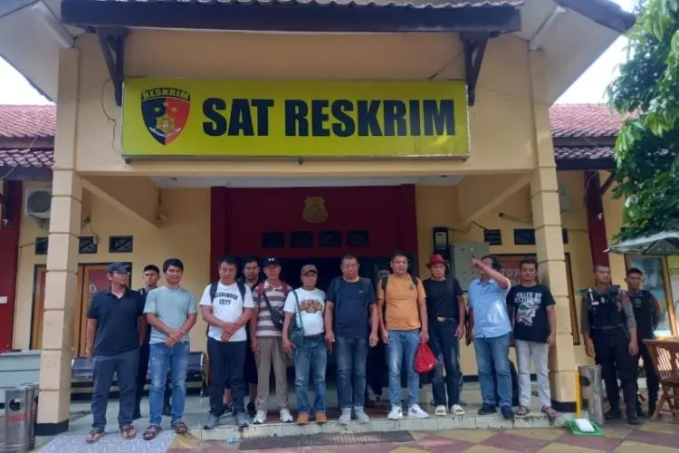 Polres Sukabumi Serahkan Sembilan WNA China ke Kantor Imigrasi