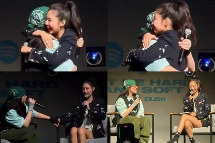 Jennie BLACKPINK Wawancara Billie Eilish yang tengah Promosi Album Baru di Korea