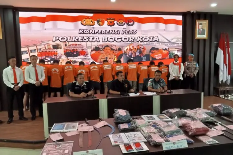 Polisi Amankan Pelaku Tawuran Maut, Mayoritas Masih Dibawah Umur
