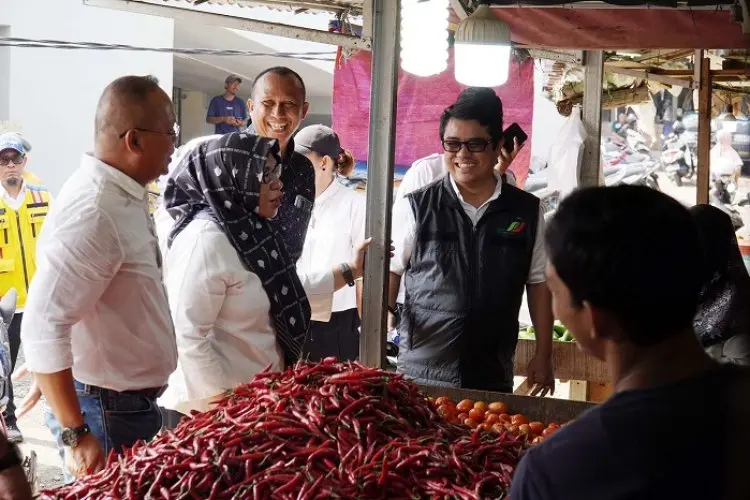 Sekda Progres Pembangunan Pasar dan Jalan Akses Jambu Dua, Ini Hasilnya
