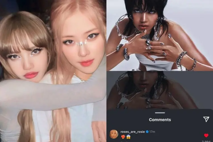 Tak Sabar Menunggu Lisa BLACKPINK COMEBACK Solo, Rose Tunjukan Emosi Berapai-api