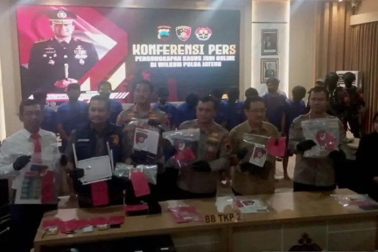Berkedok Game Online, Polisi Ungkap Judi Online Beromzet Miliaran Rupiah