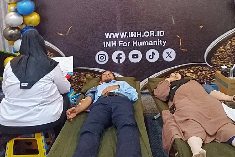 Hari Donor Darah Sedunia, INH Se-Indonesia Kompak Berikan Darahnya Demi Kemanusiaan