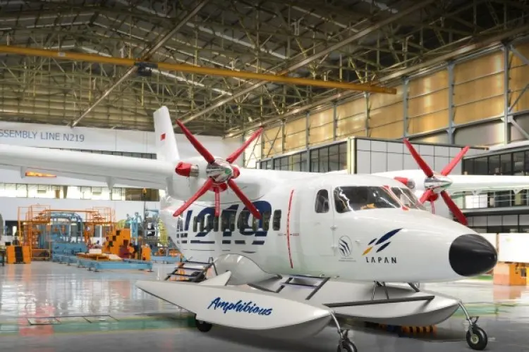 Unggulkan N219 Amphibi, PT Dirgantara Indonesia Topang Kebutuhan Konektivitas Antarpulau