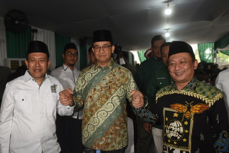 Di Jaksel, Anies Baswedan Diteriaki Warga Agar Maju ke Pilkada Jakarta Tanpa Kaesang