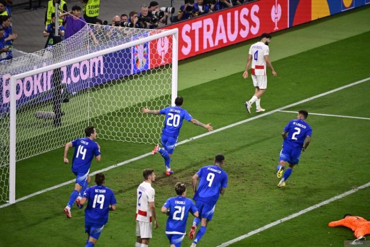 Drama di Red Bull Arena Leipzig! Pupuskan Harapan Kroasia, Italia Lolos ke 16 Besar Euro 2024 Usai Cetak Gol Menit Akhir