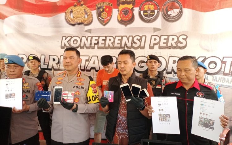 Polresta Bogor Kota Ringkus Kakak dan Adik Agen Promosi Judi Online di Bogor, Depok dan Jakarta