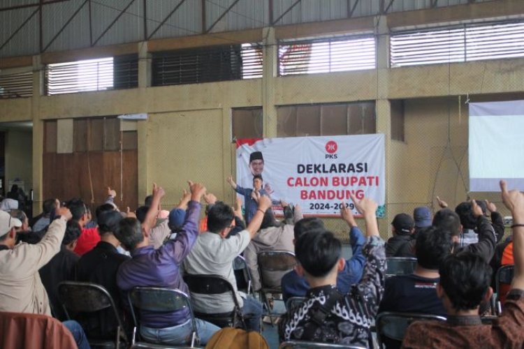 PKS Deklarasikan Gun Gun Gunawan Sebagai Bakal Calon Bupati Bandung