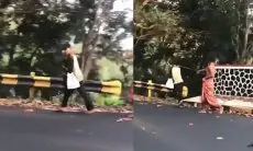 Viral Video Detik-detik Sebelum Pembunuhan Disertai Mutilasi Sesama ODGJ di Garut, Pelaku Bawa Korban dengan Tangan Diikat