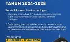 Pemprov Jabar Gelar Seleksi Calon Anggota Komisi Informasi Provinsi Jawa Barat Masa Jabatan 2024-2028