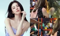 Han So Hee Terlihat Dilecehkan Pria Asing saat Naik Bus Desa