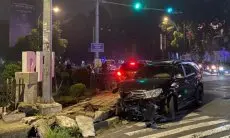 Satu Orang Tewas Buntut dari Tabrakan Mobil di Jalan Pajajaran Kota Bogor
