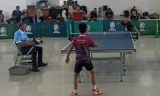 Liga Tenis Meja Pelajar Seri I Jabar Diikuti Ratusan Atlet di di Aula Lembaga Pemberdayaan Masyarakat Kota Bandung